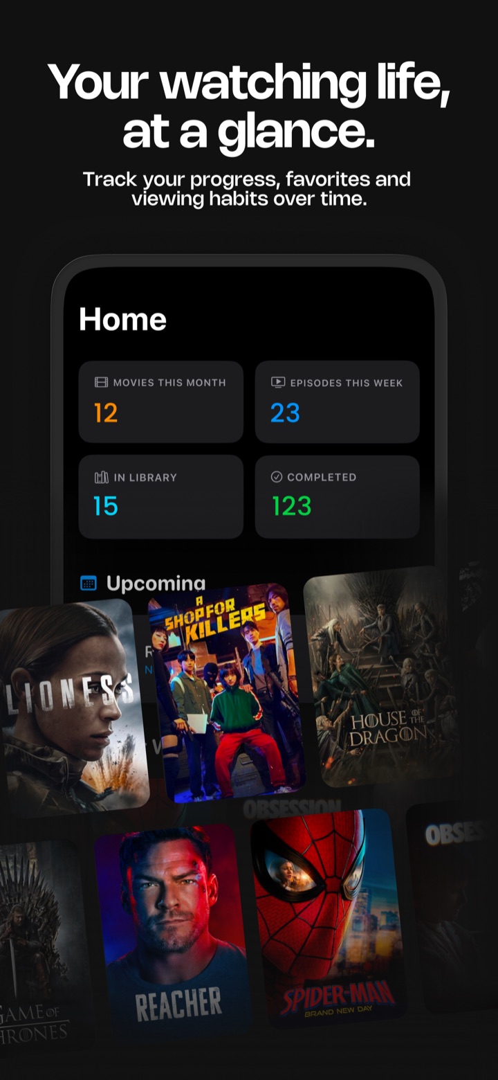 Calendar of upcoming episodes
